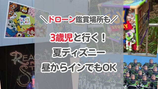 【2026年】3歳子連れの夏ディズニーランド！14時インパでも楽しむコツと持ち物