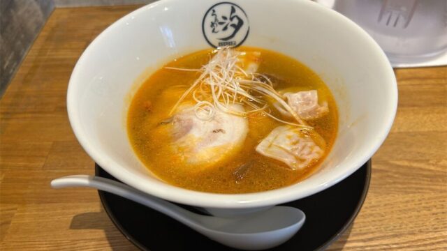 らぁめん 汐(うしお) 刈谷店 濃厚海老汐ラーメン！