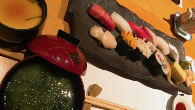 個室ありの高級寿司の「夢すし」！沖縄で江戸前寿司が食べれます！