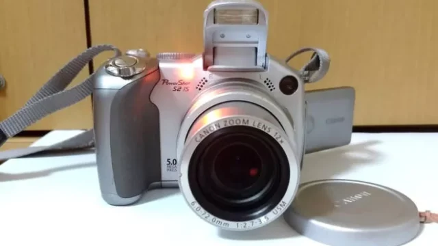 古いデジカメで どアップ撮影テスト Canon PowerShot S2 IS